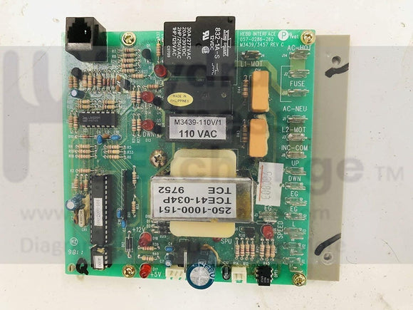Trimline Schwin Fitness Treadmill Hebb Power Interface Board 057-0286-262-hydrafitnessparts
