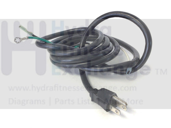 Trimline Schwinn Nautilus Treadmill Power cord Cable HH-2067-hydrafitnessparts