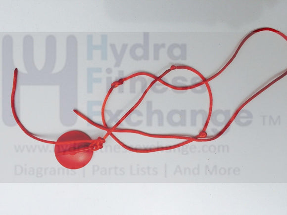 Trimline Schwinn Treadmill Round Safety Key Lanyard-hydrafitnessparts