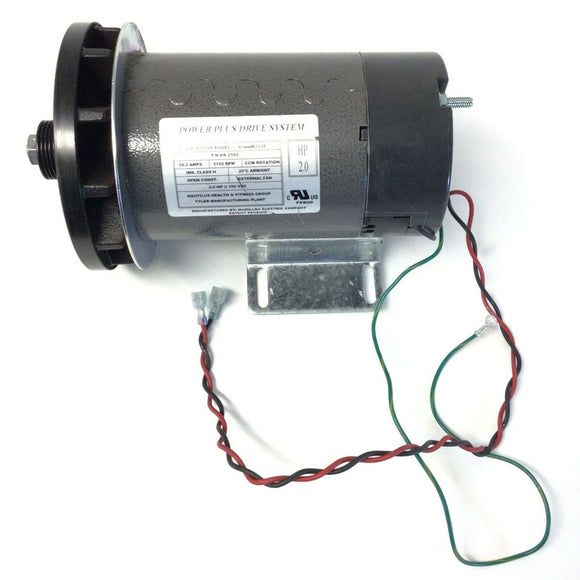Trimline T345.1 Treadmill DC Drive Motor with Flywheel MFR-FEB06 or KK-2589-hydrafitnessparts