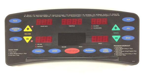 Trimline T370hr T370HR.1 T370HR.2 Treadmill Display Console Assembly QQ2186-hydrafitnessparts
