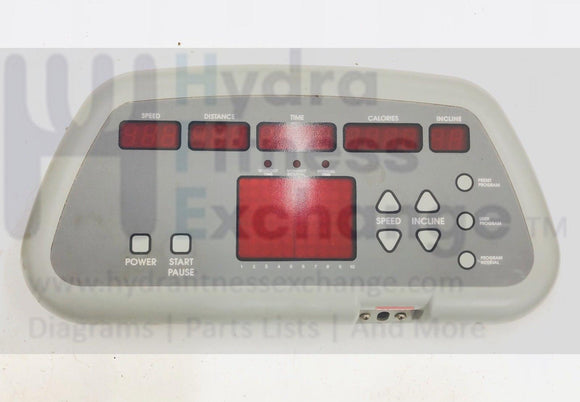 Trimline Treadmill 3250 2700 Display Console Panel + Electronic Circuit Board-hydrafitnessparts