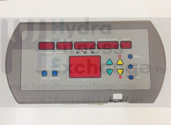 Trimline Treadmill 4600 Display Console Panel + Electronic Circuit Board-hydrafitnessparts