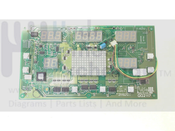 Trimline Treadmill Display Console Electronic Board QQ-2117-hydrafitnessparts