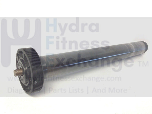 Trimline Treadmill Front Drive Roller With Pulley KK2572 KK-2572 trim-7200ssrollf-hydrafitnessparts