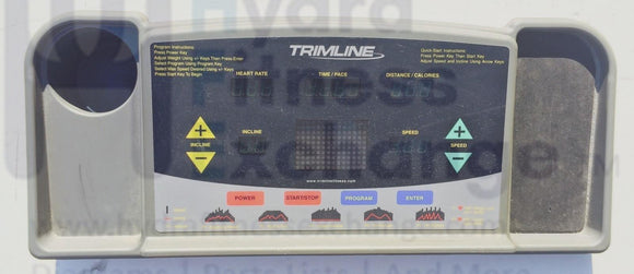 Trimline Treadmill Replacement Display Console Overlay Electronic Circuit Board-hydrafitnessparts