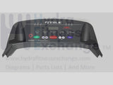 True Fitness 400HRC Treadmill Display Console Panel-hydrafitnessparts