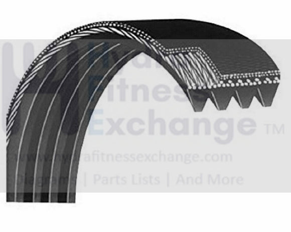 True Fitness 500 SE Single Window Console Treadmill Motor Drive Belt 18