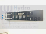 True Fitness 500A HRCO Treadmill Display Console Overlay 00265001 - Only Overlay-hydrafitnessparts