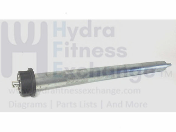 True Fitness 500ZT Treadmill Front Drive Roller with Pulley 70352202-hydrafitnessparts