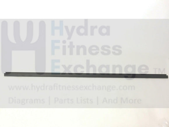 True Fitness 525HRC Treadmill Black Console Extrusion Cover 26.3/4