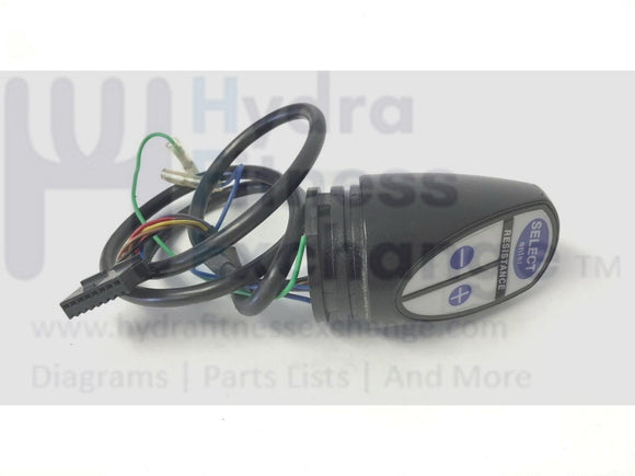 True Fitness 600R TR 600 Recumbent Bike Right Hand Control Switch Assy 7T006800-hydrafitnessparts