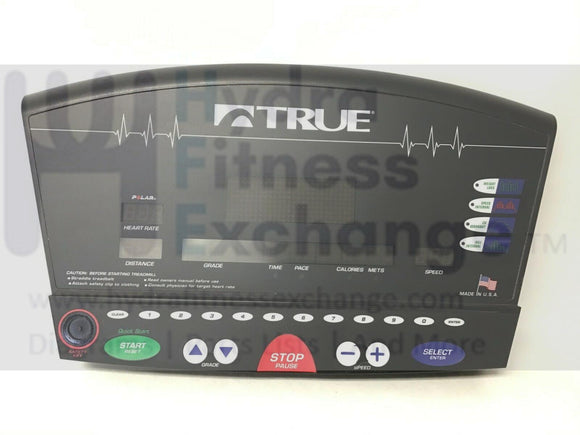 True Fitness 850 ZTX 850PEX 825 P Treadmill Display Console Panel 00299000 DGB5T-46 00298207-hydrafitnessparts