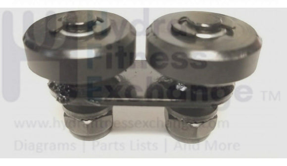 True Fitness CS800 RCS800 XCS800 Recumbent Bike Seat Roller Assembly 9BZR0115A-hydrafitnessparts