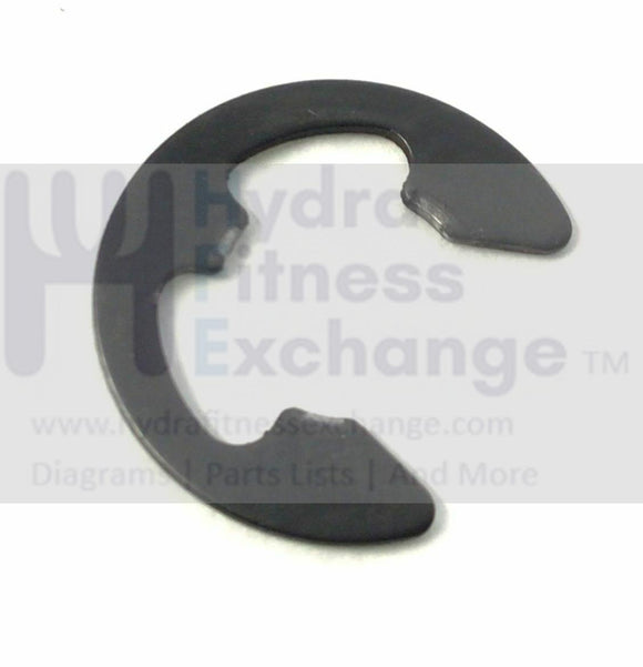 True Fitness CS800 Recumbent Bike Roller Wheel C Clip 9BZR0115A or 7BZR0115A-hydrafitnessparts