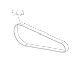 True Fitness CS900-RCS900 Recumbent Bike Secondary Drive Belt 29" 8Ribs 9RCS0028-hydrafitnessparts