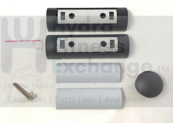 True Fitness Es 9.0 Cs6.0 Recumbent Bike Heart Rate Pulse Grip Assembly 9X408200-hydrafitnessparts