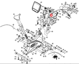 True Fitness LC900 CS800 Recumbent Bike Tablet Phone Holder 9CB0146-hydrafitnessparts