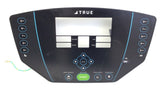 True Fitness Performance 100 Treadmill Display Upper Overlay Membrane P100B-DUOM-hydrafitnessparts