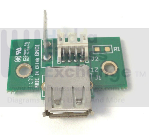 True Fitness RCS800 CS800 Recumbent Bike USB Board MFR-E227809-A E227809-hydrafitnessparts