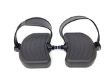 True Fitness Stationary Bike Foot Pedal Pair Set with Strap 9/16" 9RB0076-hydrafitnessparts