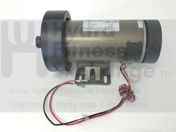 True Fitness TPS300-4 - 2010 Treadmill DC Drive Motor with Flywheel-hydrafitnessparts