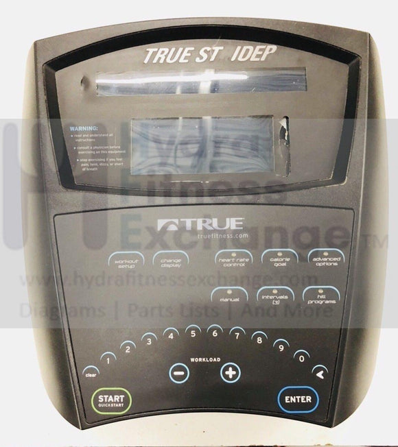 True Fitness TS1 True Strider Elliptical Display Console Panel-hydrafitnessparts