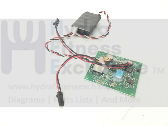 True Fitness TTZ900LC Treadmill Polar Heart Rate Circuit Board-hydrafitnessparts