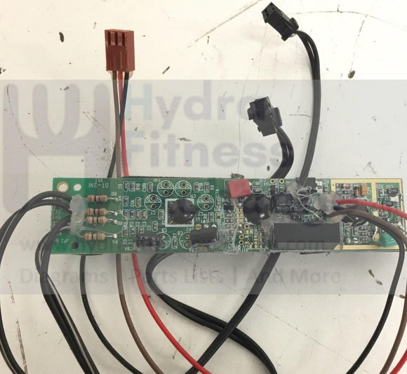 True Fitness TZ5 Treadmill Heart Rate Board w/ Wire Harness & Speed Sensor-hydrafitnessparts