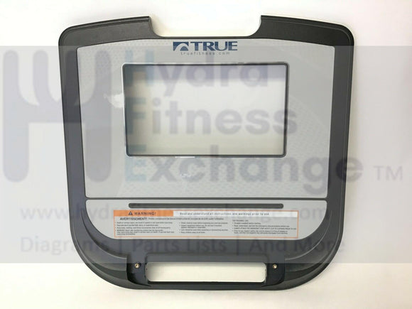 True Fitness Treadmill CTCH10 Console Display Console Front Cover 00584700-hydrafitnessparts