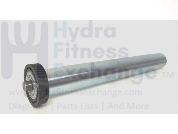 True Fitness Treadmill Front Drive Roller With Pulley 7est0005-hydrafitnessparts
