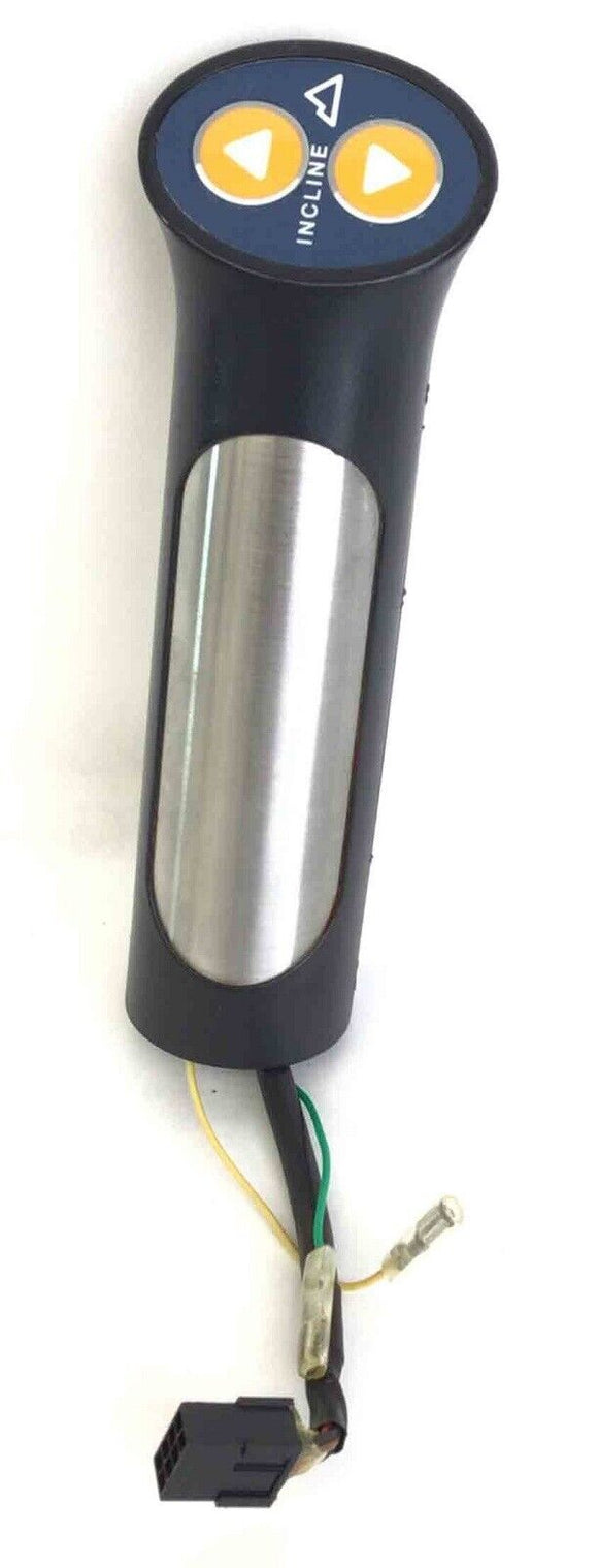 True Fitness Treadmill Left Pulse Handlebar Grip W/Sensor Incline Switch7TCS0005-hydrafitnessparts