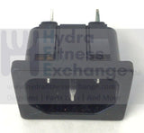 True Fitness Treadmill Power Cord Entry Input Socket Inlet 9PS0037 & xeh-002-001-hydrafitnessparts