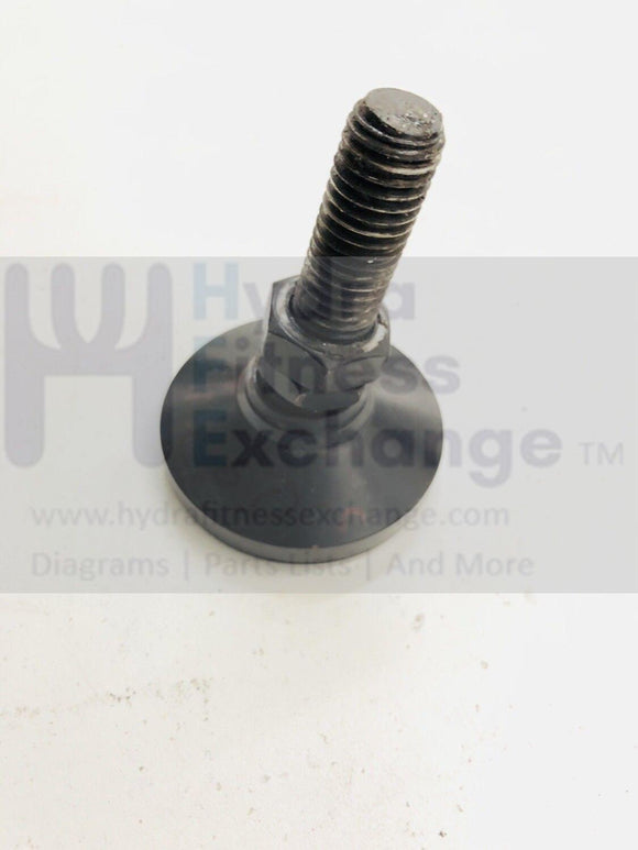 True Fitness Treadmill Swivel Leveler Foot CS1.0 CS6.0 CS8.0-hydrafitnessparts