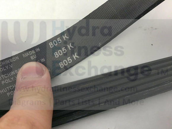 True Fitness Treadmill TL1000 Traverse Lateral Trainer Pulley Drive Belt 80