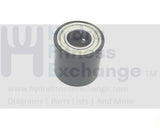 True Fitness XCS200 CS200 Elliptical Roller Wheel Housing with Bearing 6005Z-hydrafitnessparts