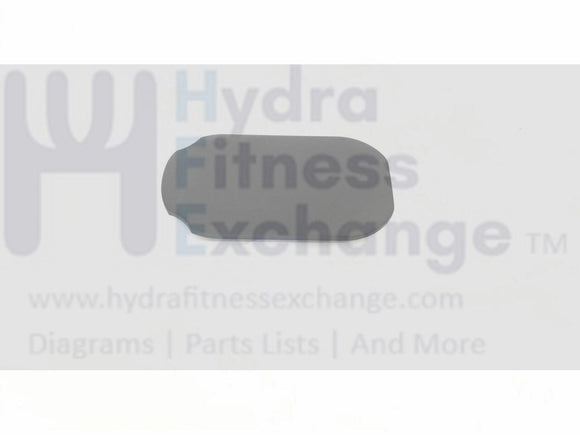 True Fitness XCS200 Elliptical Rear Pad Cover 10E12N79-hydrafitnessparts