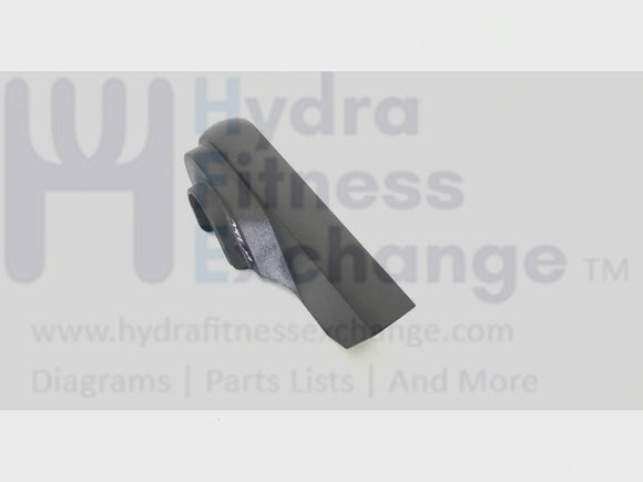 True Fitness XCS800 CS800 2010 Elliptical Left Upper Cover End Cap 10F12QZC-hydrafitnessparts