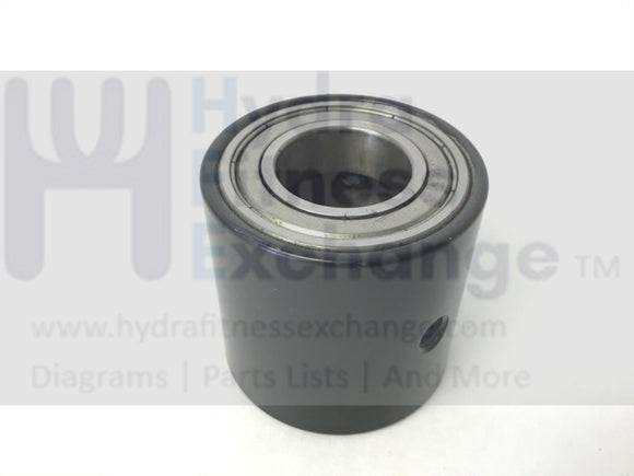 True Fitness XLC900 Elliptical Roller Wheel Housing with Bearing-hydrafitnessparts