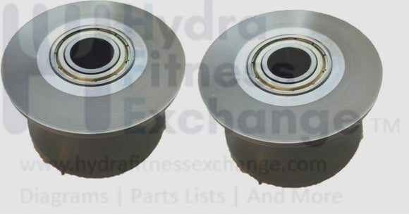 True Fitness XPS100 16-xps0355k Elliptical Roller Wheel Assembly 9FE0048-hydrafitnessparts