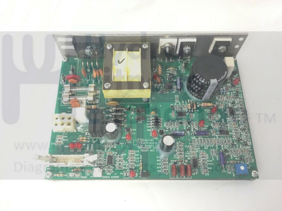 True Fitness Z4.1 HRC Treadmill Lower Motor Control Board Controller MEC8T-3E-hydrafitnessparts