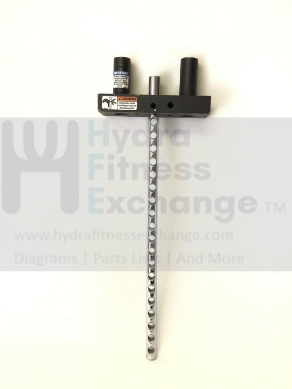 Tuff Stuff Precor Icon Home Gym 20 Hole Head Plate Weight Stack 87