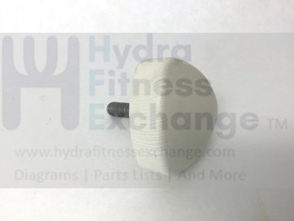 Tunturi Ergometer Upright Bike Front Base Adjustment Knob 653.165.80-hydrafitnessparts