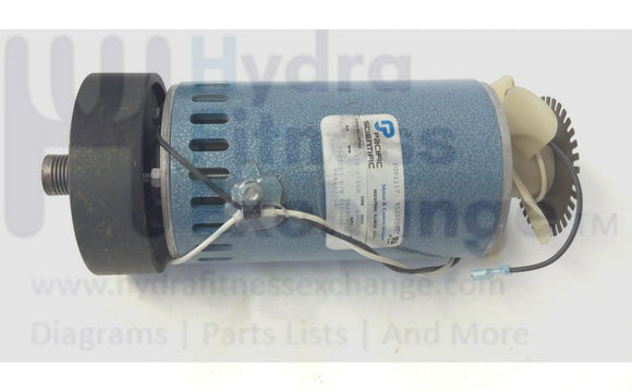 Tunturi J440 Treadmill DC Drive Motor with Flywheel 944403798 or 8100001-hydrafitnessparts