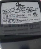 Tunturi SoftTrack J440 Treadmill Ac To Dc Power Adapter 12DCV Dv-1280-hydrafitnessparts