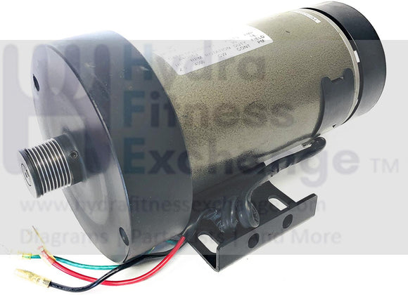 Used 2011 Sole Fitness F63 F 63 AF63 Treadmill DC Drive Motor W/Mount CRG080601A-01 or A4D06J Electrical Electric-hydrafitnessparts