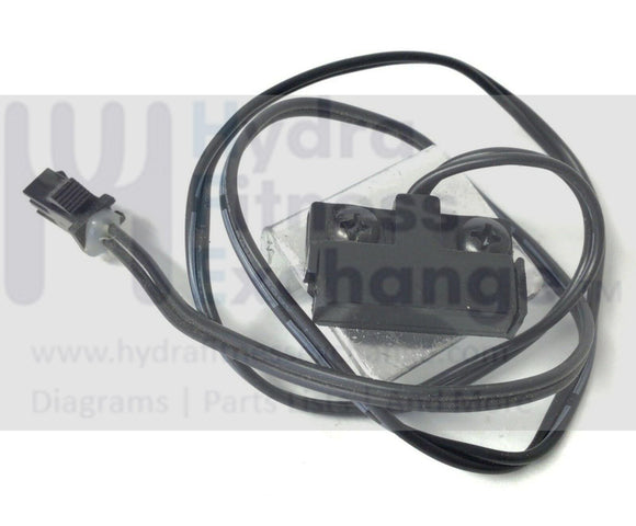 Used AFG Horizon Elliptical RPM Speed Sensor Reed Switch 2 Terminal Wire 002262-C-hydrafitnessparts