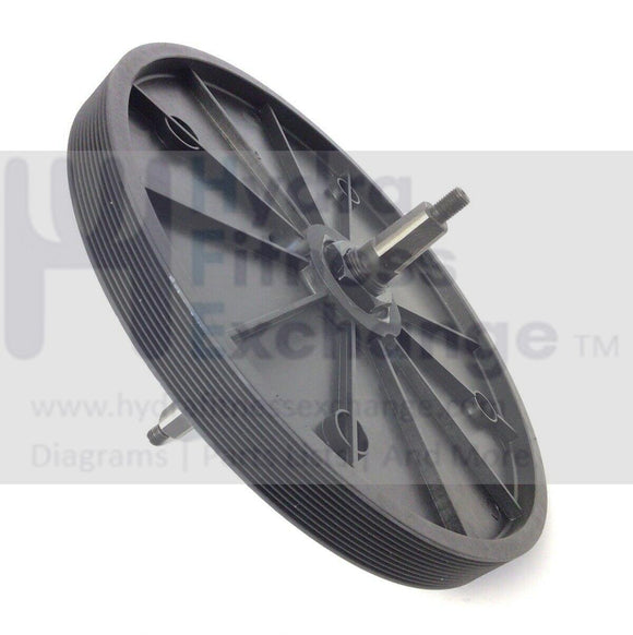 Used AFG Horizon Fitness Elliptical Flywheel Pulley Assembly 1000092812-hydrafitnessparts