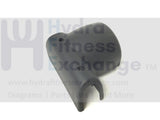 Used AFG Horizon Fitness Livestrong Elliptical Right Pulley Cover End Cap 1000100851-hydrafitnessparts