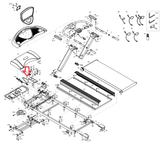 Used BH Fitness BladeZ T6 Sport Basic Pro LKT6 Treadmill Motor Drive Belt 21" BHT6-46-hydrafitnessparts